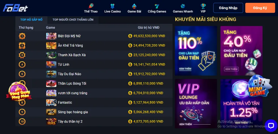 Thưởng nạp lại hàng ngày 0king88 nhà cái